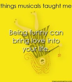 Musical quotes funny girl