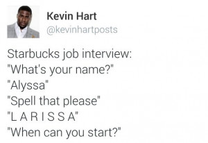 Funny Job Interview Quotes How to get a job at starbucks