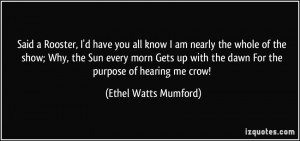More Ethel Watts Mumford Quotes