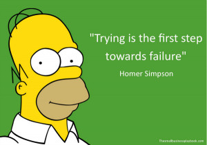 What's your favorite Homer Simpson quote about life?