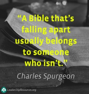 Charles-H-Spurgeon-Quote-A-Bible-thats-falling-apart-usually-belongs ...