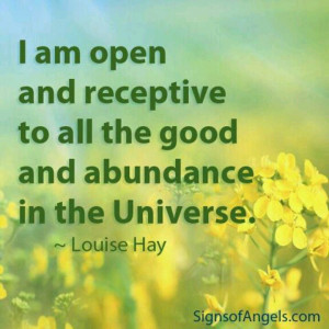 Open and receptive