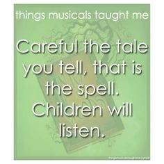 ... quotes things music theatres kids into the woods musical quotes