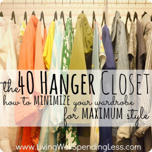 The 40 Hanger Closet