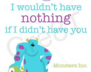 Cute Monster Inc Quotes Disney 