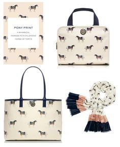 Equestrian Chic: Tory Burch Pony Print Favorites for Fall - Horses ...