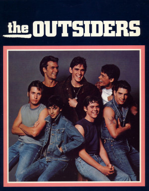 80s tom cruise The Outsiders rob lowe patrick swayze greasers matt ...