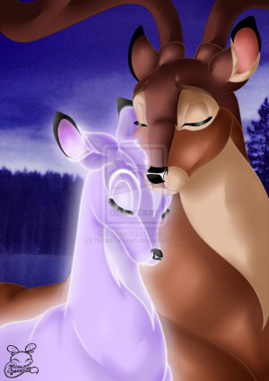 Bambi's Mother and the Great Prince of the Forest by NemoTurunen.d on ...
