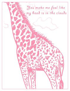 ... day cards 3pink 3 pink giraffes valentine giraffes fun quotes head