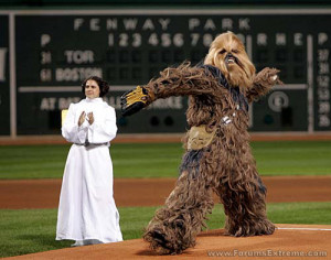 Funny Pictures > Star Wars : Wookie Pitcher - It's the Chicago Wookies ...