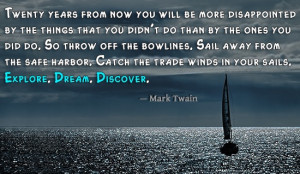 Inspirational quote by Mark Twain