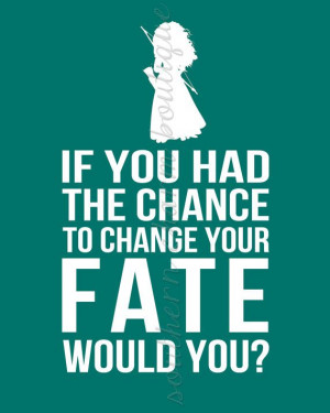 ... Change Your Fate Disney Brave / Merida Inspired Print (Digital Copy