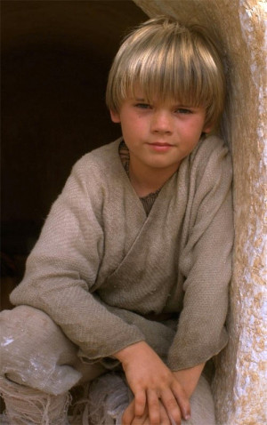 Anakin Skywalker som en liten pojke