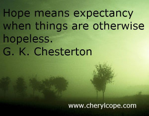 Quotes on Hope part 1 http://www.cherylcope.com/christian-quotes ...