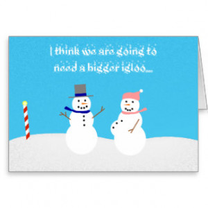 Holiday Expecting Mother Card