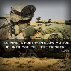 US Marine Sniper Quotes