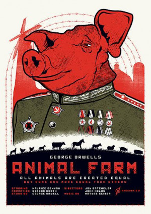 Animal Farm by George Orwell. A classic tale of power and corruption ...