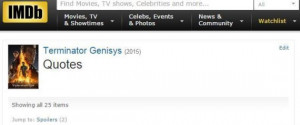 Terminator: Genisys' IMDb Quote Page Is Being Trolled With Fake Lines ...