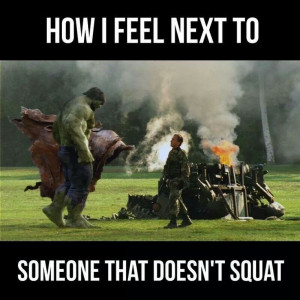 Someone who doesn't squat