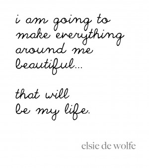 my new life/design motto. simple & concise & just the way i like it.