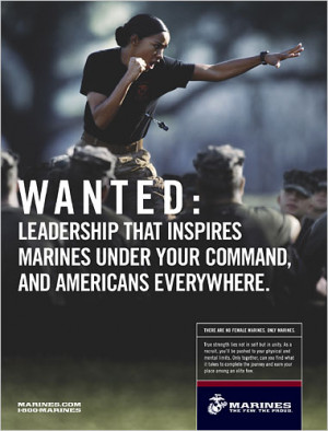 Recruiting poster, Marines.com