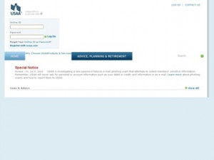 Usaa.com top colors analysis: