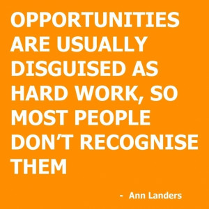 10. Opportunity Disguised