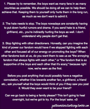 The #1DFamily need som serious group therapy!