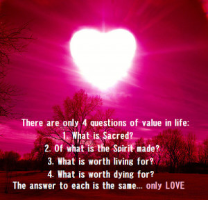 Daily Quote: All for love