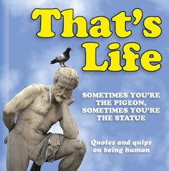 SOMETIMES YOU'RE THE PIGEON,