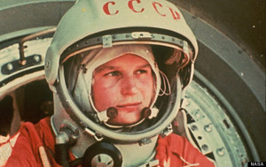 Soviet cosmonaut Valentina Tereshkova became the first woman to fly to ...