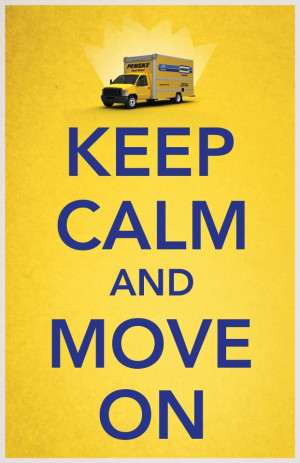 ... Move On with Penske Truck Rental! #keepcalmandcarryon #quotes #moving