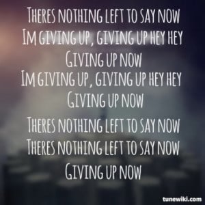 Nothing left to say - Imagine Dragons