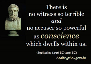 Sophocles-conscience-quotes-thought for the day-witness-terrible ...