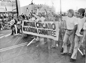 Chicano Moratorium on August 29, 1970.