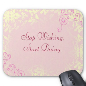 Vintage Romance Quote Mantra Mousepad