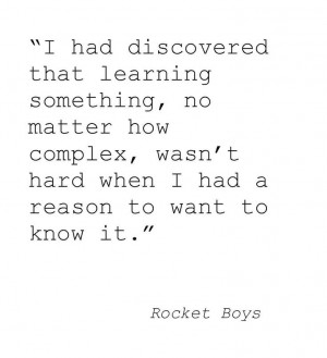 Rocket Boys ️