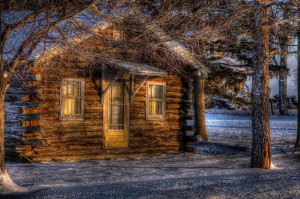 Winter Cabin Illinois...