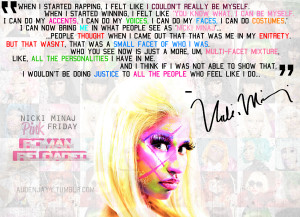 Nicki Minaj Quote by JayySonata