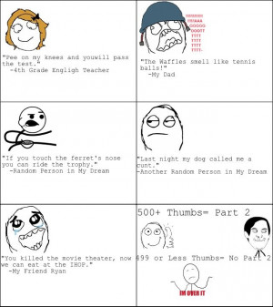 Random Quotes from people in my dreams