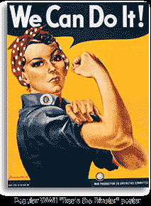 Rosie the Riveter poster