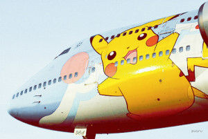 airplane, color, cool, photography, pikachu, pokemon