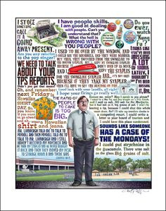... Office Space Movie, Monday Offic, Offic Space, Office Space Quotes