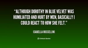 Blue Velvet Quotes