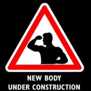 discothing: New body under construction #gym #sport #fitness #quote