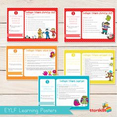 EYLF-Learning-Posters.jpg 693×693 pixels More