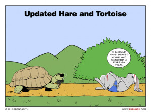 Hare and the Tortoise Funny Pictures (16 Pics)