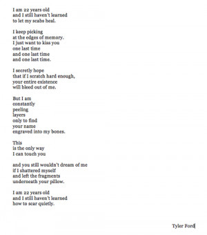 self harm tumblr poems