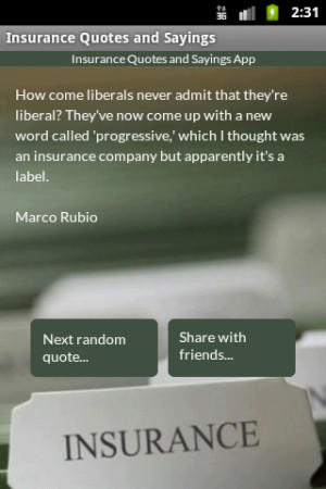 Insurance Quotes and Sayings 1.0 screenshot 4