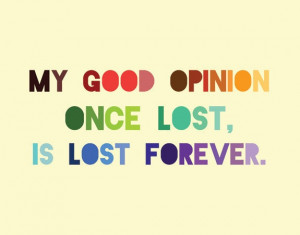 Mr. Darcy Print - Jane Austen Quote - Pride And Prejudice. $15.00, via ...